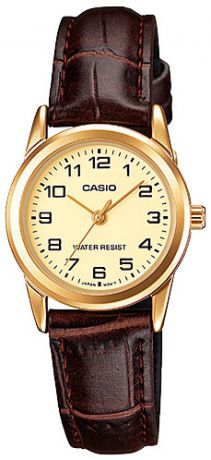 Casio Женские японские наручные часы Casio LTP-V001GL-9B