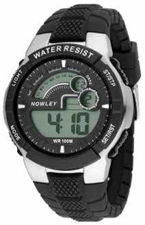 Nowley Мужские спортивные электронные водонепроницаемые испанские наручные часы Nowley 8-6156-0-2
