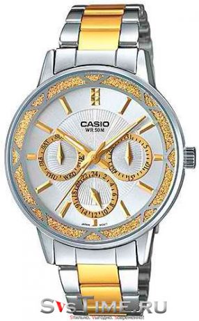 Casio Женские японские наручные часы Casio LTP-2087SG-7A