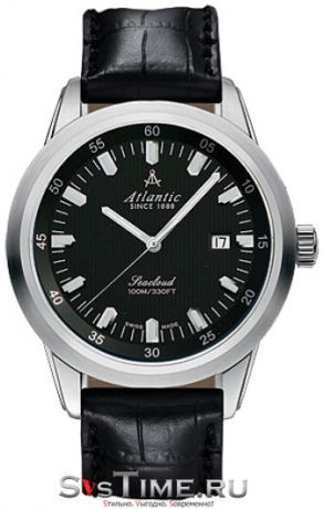 Atlantic Мужские швейцарские наручные часы Atlantic 73360.41.61R