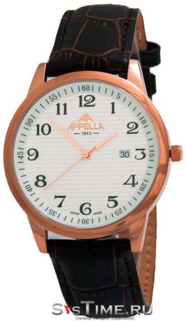 Appella Мужские швейцарские наручные часы Appella 4371-4011