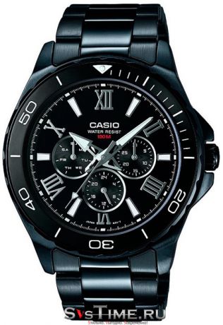 Casio Мужские японские наручные часы Casio MTD-1075BK-1A1