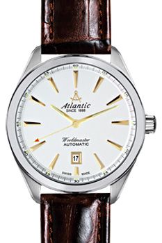 Atlantic Мужские швейцарские наручные часы Atlantic 53750.41.21G