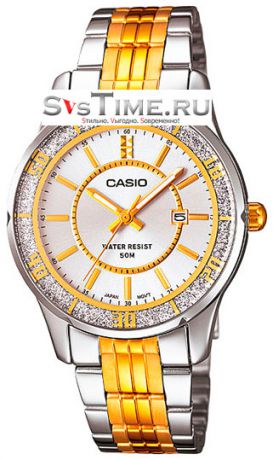 Casio Женские японские наручные часы Casio LTP-1358SG-7A