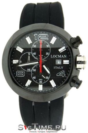 Locman Мужские итальянские наручные часы Locman 0420BKCBNNK0SIK-RS-K