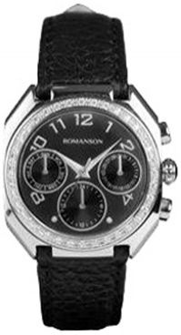 Romanson Женские наручные часы Romanson RL 1208B LW(BK)