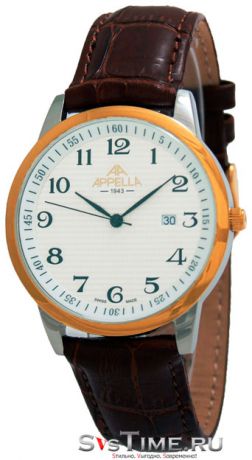 Appella Мужские швейцарские наручные часы Appella 4371-2011