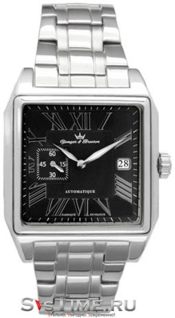 Yonger&Bresson Мужские французские наручные часы Yonger&Bresson YBH 8336-01 M