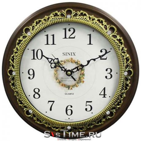 Sinix Настенные интерьерные часы Sinix 5091G
