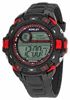 Nowley Мужские спортивные электронные водонепроницаемые испанские наручные часы Nowley 8-6160-0-2