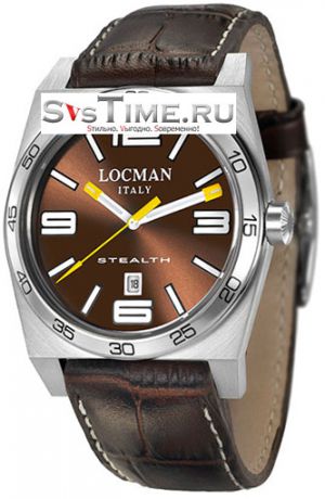 Locman Мужские итальянские наручные часы Locman 020800ABNWHOPSN