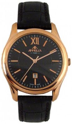Appella Мужские швейцарские наручные часы Appella 771-4014
