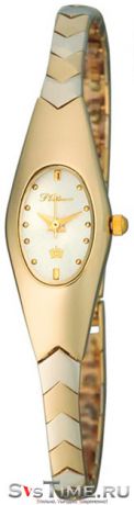 Platinor Женские золотые наручные часы Platinor 78580.201