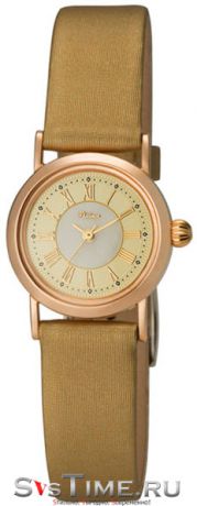 Platinor Женские золотые наручные часы Platinor 98150.417