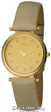 Platinor Женские золотые наручные часы Platinor 93210.402