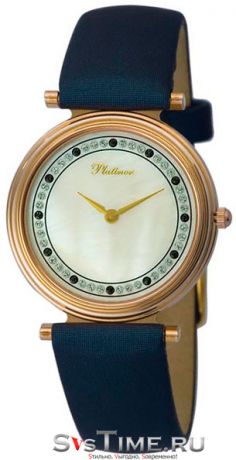 Platinor Женские золотые наручные часы Platinor 93250.326