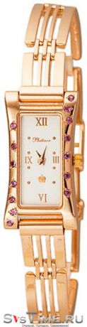 Platinor Женские золотые наручные часы Platinor 91757.316