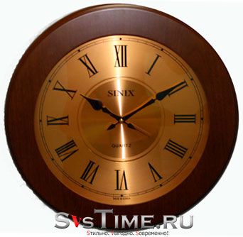Sinix Настенные интерьерные часы Sinix 1068 GR