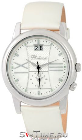 Platinor Мужские серебряные наручные часы Platinor 40100.132