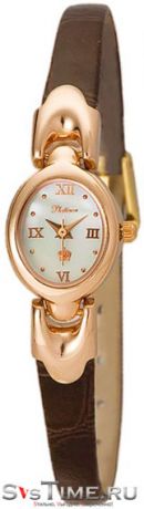 Platinor Женские золотые наручные часы Platinor 200450.316