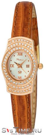 Platinor Женские золотые наручные часы Platinor 96156.216