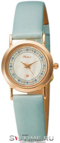 Platinor Женские золотые наручные часы Platinor 98150.326