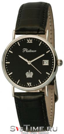 Platinor Мужские серебряные наручные часы Platinor 54500.516