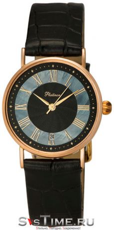Platinor Мужские золотые наручные часы Platinor 54550.517