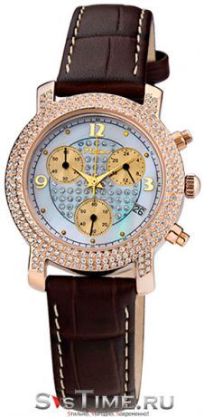 Platinor Женские золотые наручные часы Platinor 97556.409