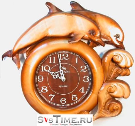 Mikhail Moskvin Настенные интерьерные часы Mikhail Moskvin 14. Дельфины
