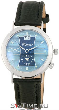 Platinor Мужские серебряные наручные часы Platinor 55800.632