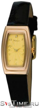 Platinor Женские золотые наручные часы Platinor 45050.411