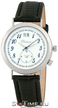 Platinor Мужские серебряные наручные часы Platinor 55800.105