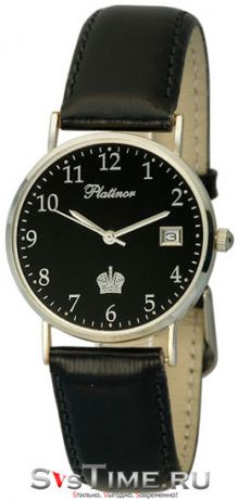 Platinor Мужские серебряные наручные часы Platinor 54500.505