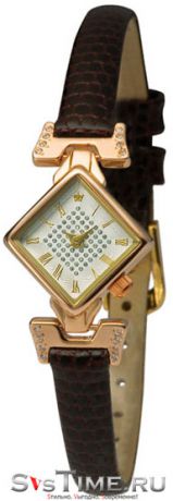 Platinor Женские золотые наручные часы Platinor 45556.119