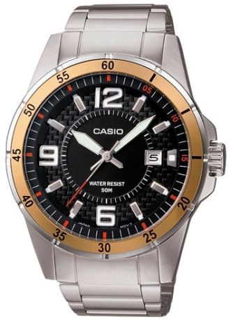 Casio Мужские японские наручные часы Casio MTP-1291D-1A3