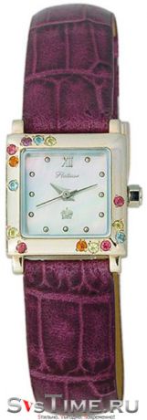Platinor Женские золотые наручные часы Platinor 90247.316