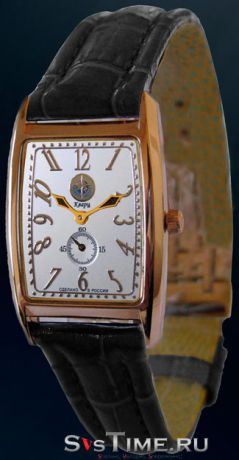 Континент Мужские золотые российские наручные часы Континент 101.5.1064 Gold