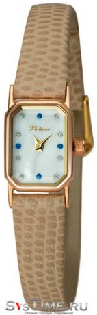 Platinor Женские золотые наручные часы Platinor 98450-1.326