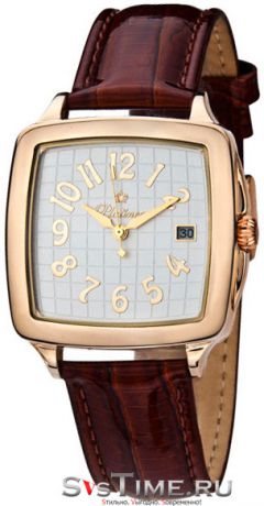 Platinor Мужские золотые наручные часы Platinor 40450.133