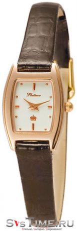 Platinor Женские золотые наручные часы Platinor 91550.101