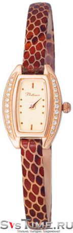 Platinor Женские золотые наручные часы Platinor 91151.401