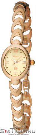 Platinor Женские золотые наручные часы Platinor 78350.416