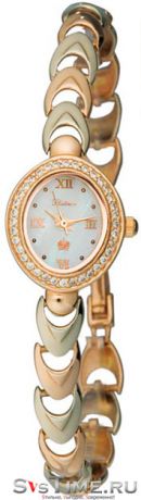 Platinor Женские золотые наручные часы Platinor 78181.316