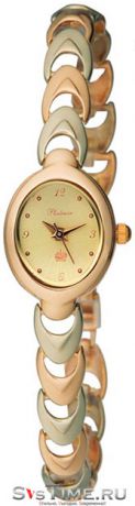 Platinor Женские золотые наручные часы Platinor 78180.406