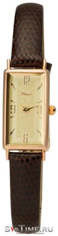 Platinor Женские золотые наручные часы Platinor 42550.453