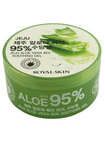 Royal Skin Многофункциональный гель для лица и тела с 95% содержанием Aloe Royal Skin 300 мл.