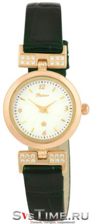 Platinor Женские золотые наручные часы Platinor 98256.112