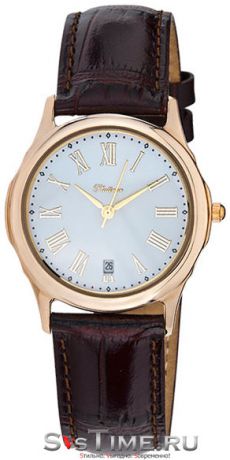 Platinor Мужские золотые наручные часы Platinor 46250.315