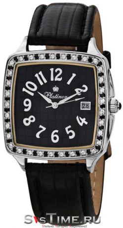 Platinor Мужские серебряные наручные часы Platinor 40406.533